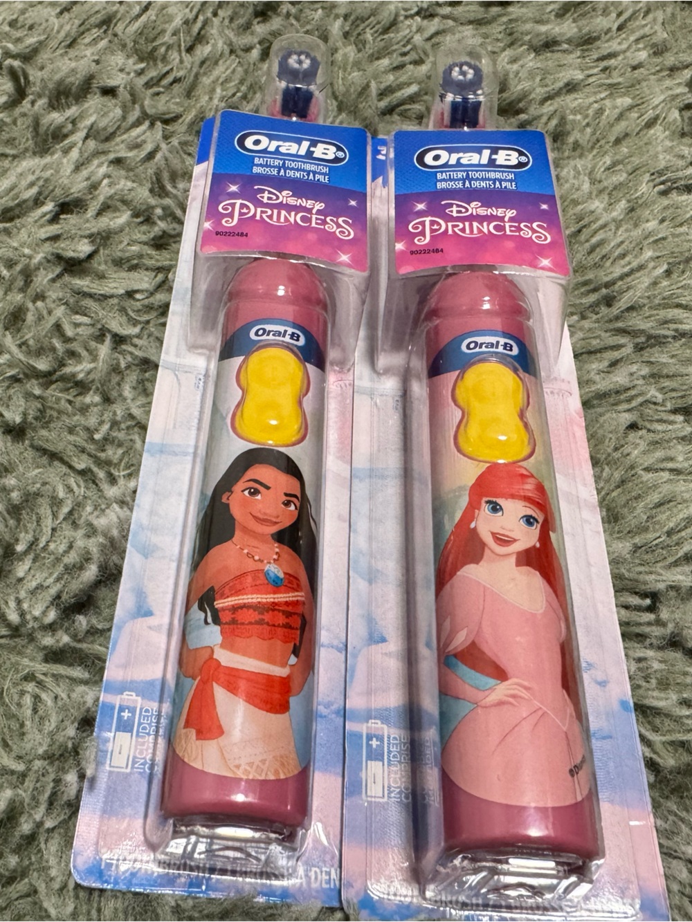 Oral-B Disney princess soft power toothbrush for kids aged 3and up